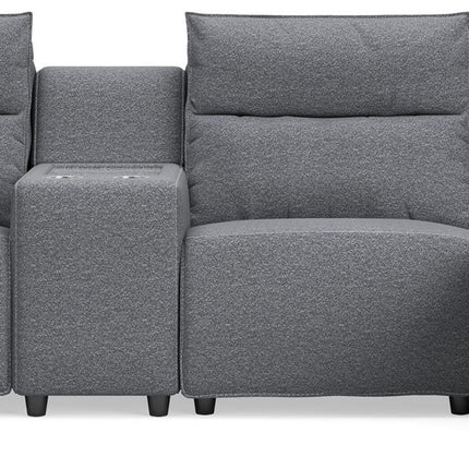 Modmax II - Reclining Sectional - Salt And Pepper