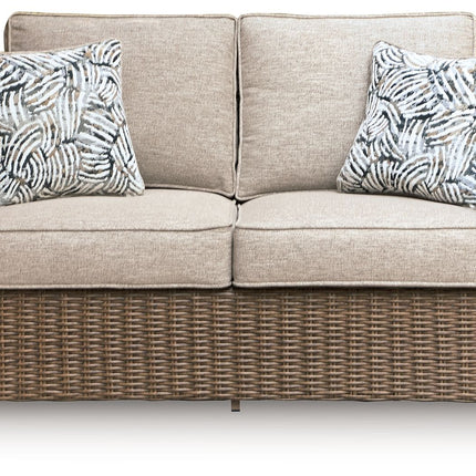 Laguna Heights - Loveseat With Cushion - Beige