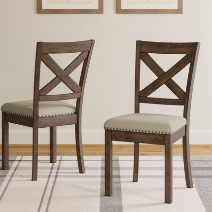 Moriville - Dining UPH Side Chair (Set of 2) - Beige