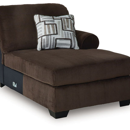 Kimlee - Sectional And Ottoman Set