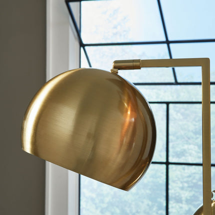 Sorcha - Metal Floor Lamp - Gold Finish / Black