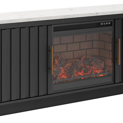 Cadmori - TV Stand With Fireplace Option