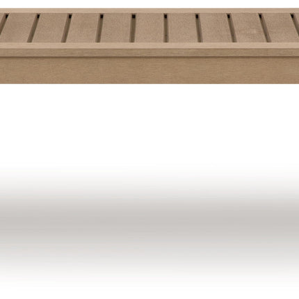 Hallow Creek - Rectangular Cocktail Table - Driftwood