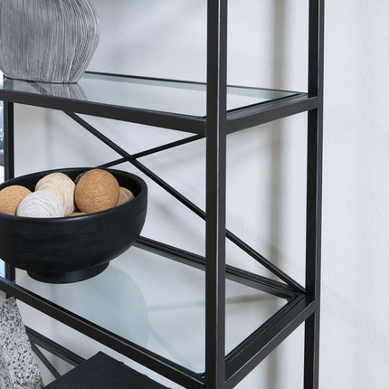 Dakerwell - Bookcase - Antique Black