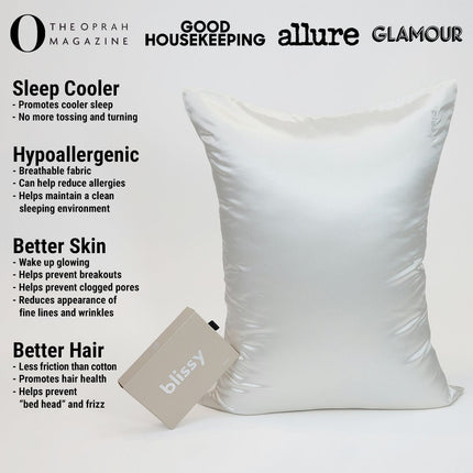 Pillowcase - White - Queen